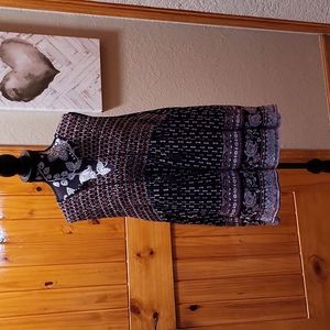 EUC SweetGrey XL Black/White/Pink/Red Sleeveless Top